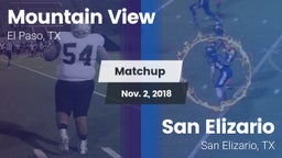 Matchup: Mountain View High vs. San Elizario  2018