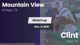 Matchup: Mountain View High vs. Clint  2018
