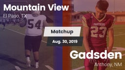Matchup: Mountain View High vs. Gadsden  2019