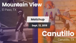 Matchup: Mountain View High vs. Canutillo  2019