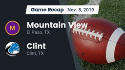 Recap: Mountain View  vs. Clint  2019