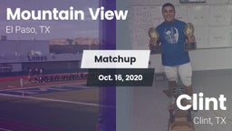 Matchup: Mountain View High vs. Clint  2020