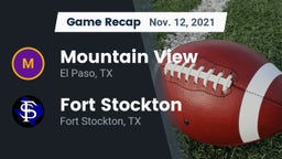 Recap: Mountain View  vs. Fort Stockton  2021