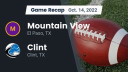 Recap: Mountain View  vs. Clint  2022
