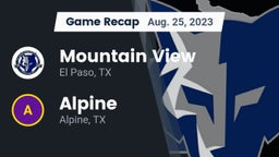 Recap: Mountain View  vs. Alpine  2023