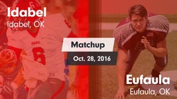 Matchup: Idabel  vs. Eufaula  2016