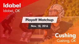 Matchup: Idabel  vs. Cushing  2016