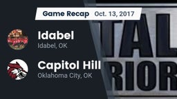 Recap: Idabel  vs. Capitol Hill  2017