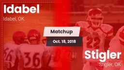 Matchup: Idabel  vs. Stigler  2018
