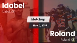 Matchup: Idabel  vs. Roland  2018