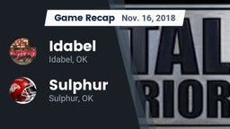 Recap: Idabel  vs. Sulphur  2018