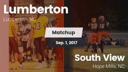 Matchup: Lumberton High vs. South View  2017