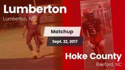 Matchup: Lumberton High vs. Hoke County  2017
