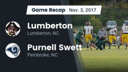 Recap: Lumberton  vs. Purnell Swett  2017
