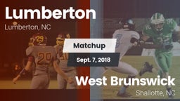 Matchup: Lumberton High vs. West Brunswick  2018