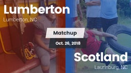 Matchup: Lumberton High vs. Scotland  2018