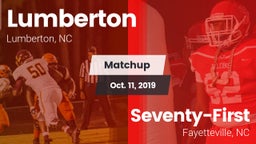 Matchup: Lumberton High vs. Seventy-First  2019