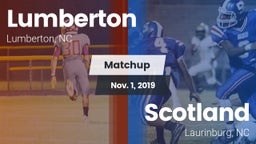 Matchup: Lumberton High vs. Scotland  2019
