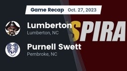 Recap: Lumberton  vs. Purnell Swett  2023