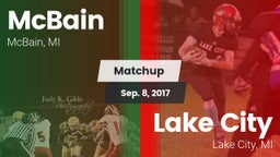 Matchup: McBain  vs. Lake City  2017