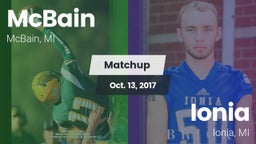 Matchup: McBain  vs. Ionia  2017
