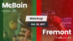 Matchup: McBain  vs. Fremont  2017