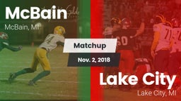 Matchup: McBain  vs. Lake City  2018