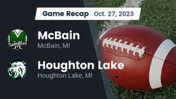 Recap: McBain  vs. Houghton Lake  2023