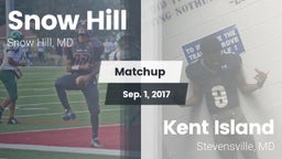 Matchup: Snow Hill High Schoo vs. Kent Island  2017