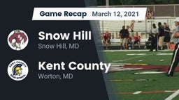 Recap: Snow Hill  vs. Kent County  2021