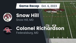 Recap: Snow Hill  vs. Colonel Richardson  2023