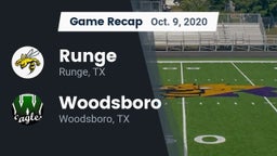 Recap: Runge  vs. Woodsboro  2020