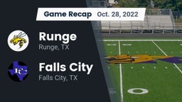 Recap: Runge  vs. Falls City  2022