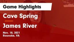 Cave Spring  vs James River  Game Highlights - Nov. 18, 2021
