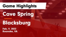 Cave Spring  vs Blacksburg  Game Highlights - Feb. 9, 2022