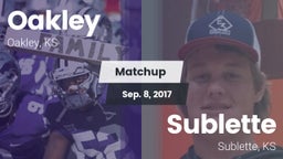 Matchup: Oakley  vs. Sublette  2017