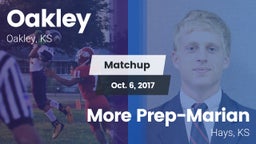 Matchup: Oakley  vs. More Prep-Marian  2017