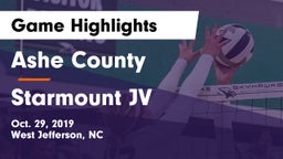Ashe County  vs Starmount JV Game Highlights - Oct. 29, 2019