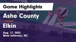 Ashe County  vs Elkin  Game Highlights - Aug. 17, 2022