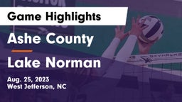 Ashe County  vs Lake Norman  Game Highlights - Aug. 25, 2023
