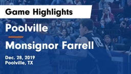 Poolville  vs Monsignor Farrell  Game Highlights - Dec. 28, 2019