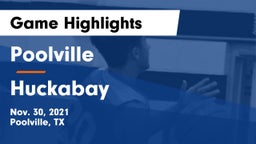 Poolville  vs Huckabay  Game Highlights - Nov. 30, 2021
