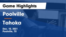 Poolville  vs Tahoka  Game Highlights - Dec. 10, 2021