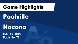 Poolville  vs Nocona  Game Highlights - Feb. 23, 2023