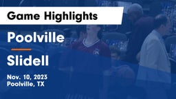 Poolville  vs Slidell  Game Highlights - Nov. 10, 2023