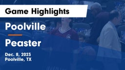 Poolville  vs Peaster  Game Highlights - Dec. 8, 2023