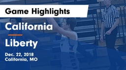 California  vs Liberty  Game Highlights - Dec. 22, 2018