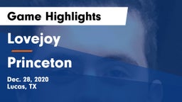 Lovejoy  vs Princeton  Game Highlights - Dec. 28, 2020