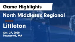 North Middlesex Regional  vs Littleton Game Highlights - Oct. 27, 2020