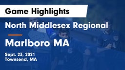 North Middlesex Regional  vs Marlboro  MA Game Highlights - Sept. 23, 2021